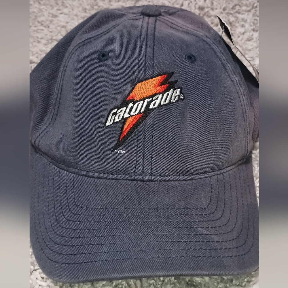 Men's Yupoong Gatorade Flexfit Hat Cap Size Small-Medium With Tags '90s NBA Ball
